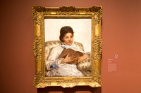 The Reader, Mary Cassatt, 1877.  One of the many paintings described in detail in the free audio tour app.