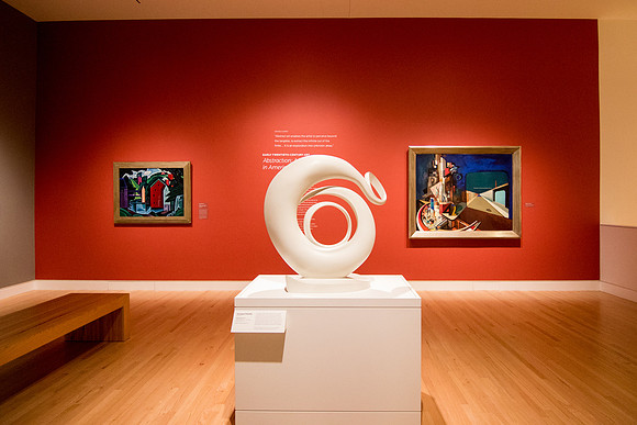 Abstraction, Georgia O'Keeffe, 1946.