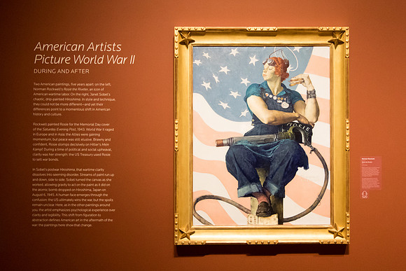 Rosie the Riviter, Norman Rockwell, 1943.