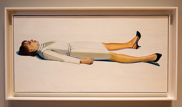 Supine Woman, Wayne Thiebaud, 1963.