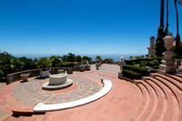 One of the sprawling terraces