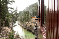 One of the bridges crossing the Animas River
