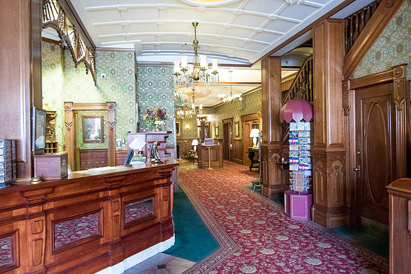 The Slater Hotel Lobby
