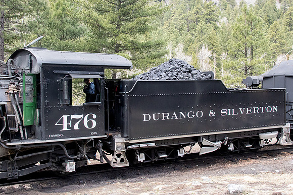 The #476  at the turn-around.